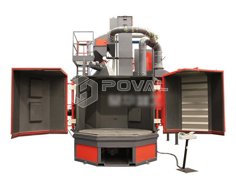 轉(zhuǎn)臺(tái)式強(qiáng)化、拋丸清理機(jī)