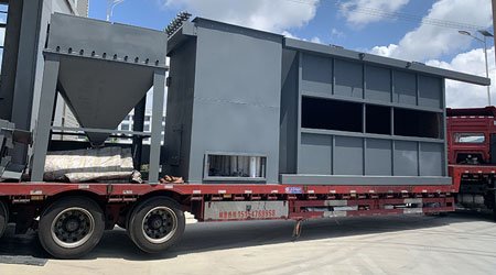 輥道拋丸機成功發(fā)往濟南客戶工廠