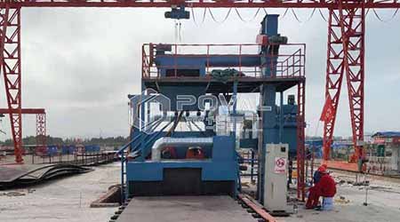 輥道通過式鋼板拋丸機用在哪些行業(yè)？