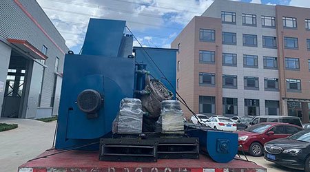 廣東肇慶客戶定制Q6912鋼板拋丸機(jī)發(fā)貨