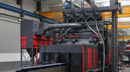 工型鋼使用什么拋丸機(jī)？清理效果怎么樣？