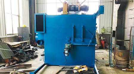 濰坊安丘定制Q3710吊鉤拋丸機發(fā)貨